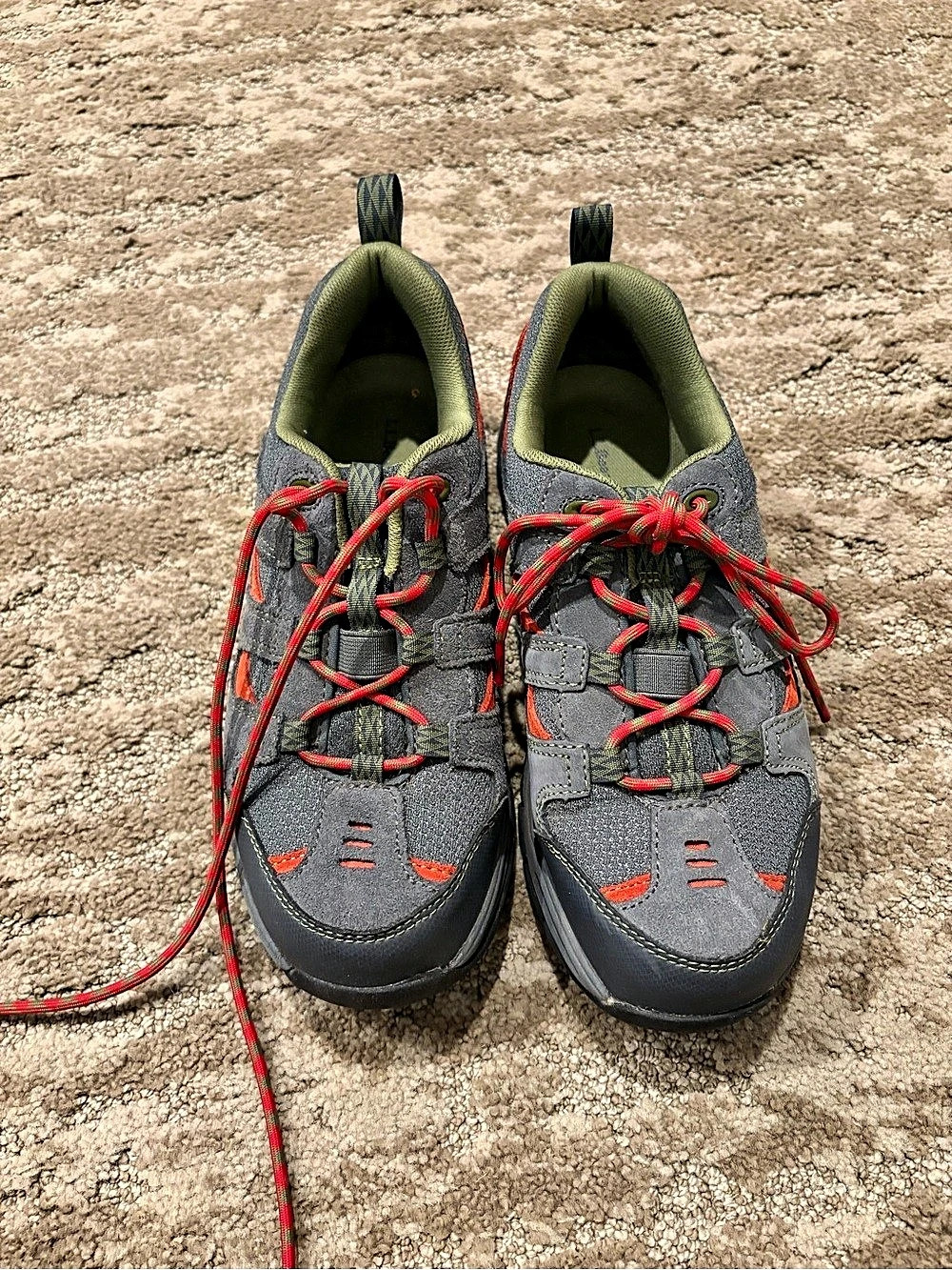 LLBean kids size 5 hiking shoes